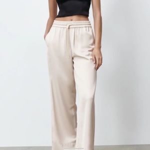 Zara Wide Leg Stretch Pants